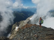 Bel ritorno al PIZZO DEL DIAVOLO DI TENDA (2916 m.) il 1 agosto 2013 - FOTOGALLERY